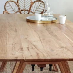 Made in Meubles Table À Manger<Table à manger en bois d'acacia Noa