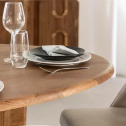 Made in Meubles Table À Manger<Table à manger en bois d'acacia Azure