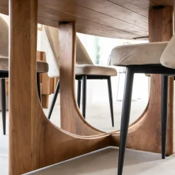 Made in Meubles Table À Manger<Table à manger en bois d'acacia Azure