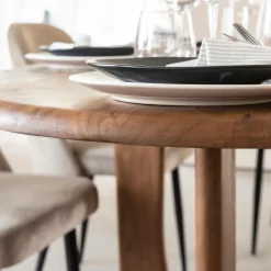 Made in Meubles Table À Manger<Table à manger en bois d'acacia Azure