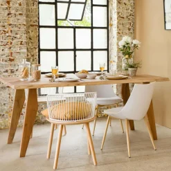 Made in Meubles Table À Manger<Table à manger en bois d'acacia 180 cm Tree