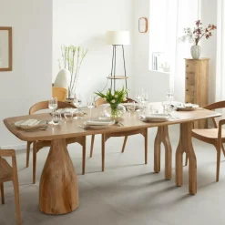 Made in Meubles Table À Manger<Table à manger en bois d'Acacia Anaé