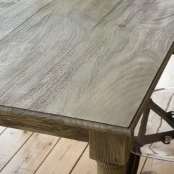 Made in Meubles Table À Manger<Table à manger en bois de manguier Louis