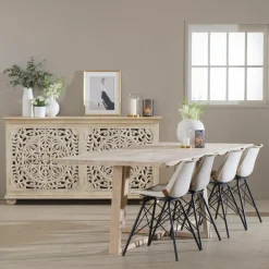 Made in Meubles Table À Manger<Table à manger en bois de manguier Rhodes