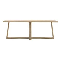 Made in Meubles Table À Manger<Table à manger en bois de manguier Rhodes