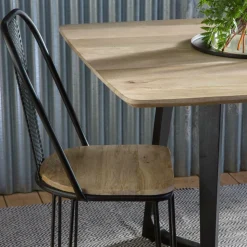 Made in Meubles Table À Manger<Table à manger en bois de manguier Suzon