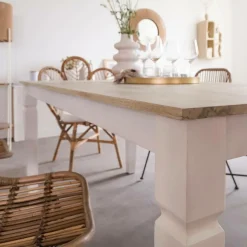 Made in Meubles Table À Manger<Table à manger en bois de manguier Eden