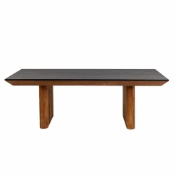 Made in Meubles Table À Manger<Table à manger en pin recyclé Constance