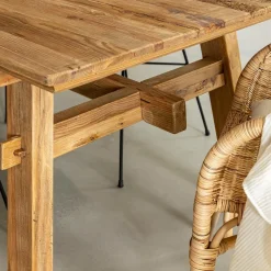 Made in Meubles Table À Manger<Table à manger en pin recyclé Blaise