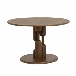 Made in Meubles Table À Manger<Table à manger ronde en bois de manguier Zola