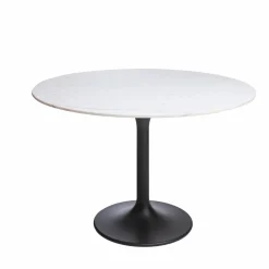 Made in Meubles Table À Manger<Table à manger ronde en marbre Servane