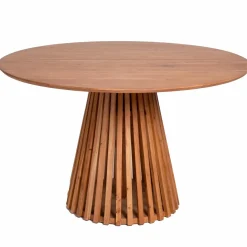 Made in Meubles Table À Manger<Table ronde en bois d'acacia Vida