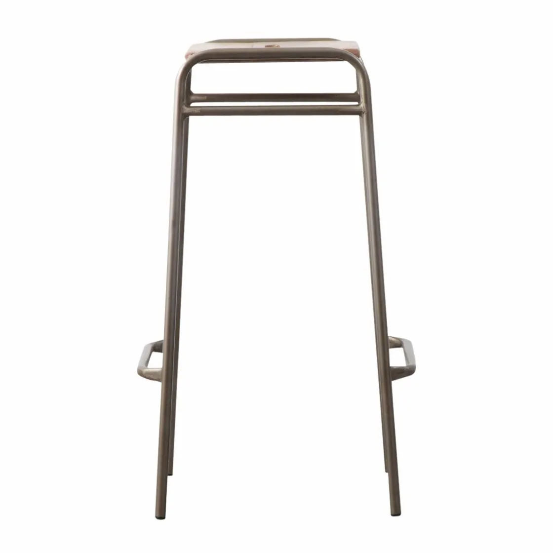 Made in Meubles Tabouret De Bar<Tabouret de bar écolier bois et métal 77cm Marcus