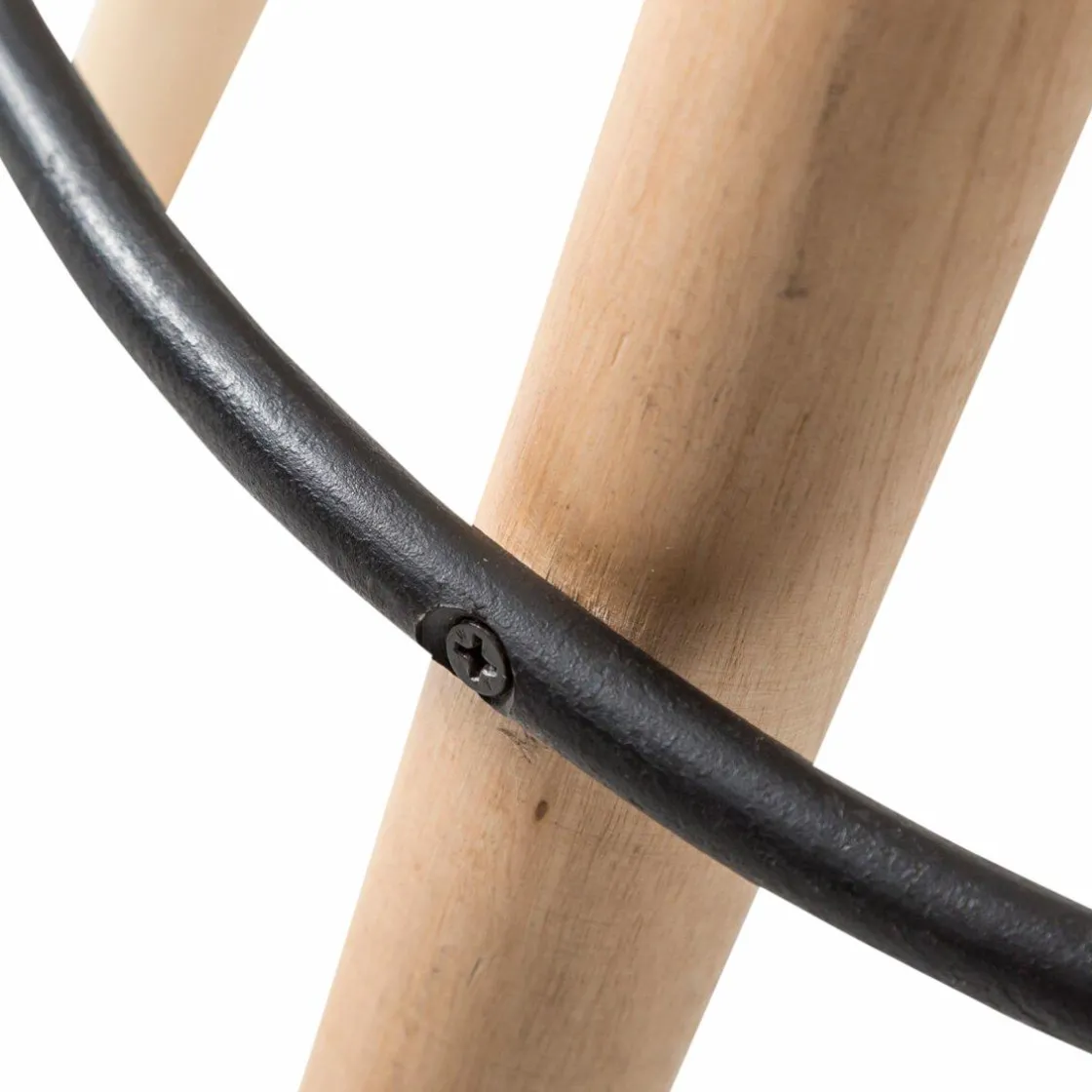 Made in Meubles Tabouret De Bar<Tabouret de bar en cuir marron Jocelin