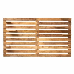 Made in Meubles Tête De Lit<Tête de lit en bois avec étagère Marais