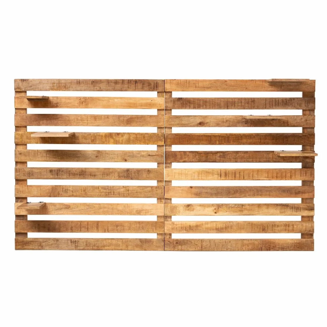 Made in Meubles Tête De Lit<Tête de lit en bois avec étagère Marais