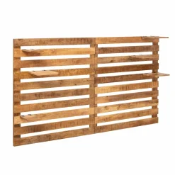 Made in Meubles Tête De Lit<Tête de lit en bois avec étagère Marais