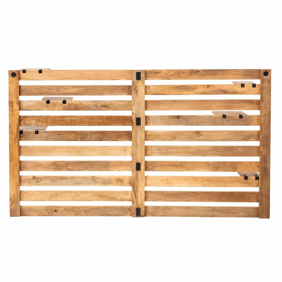 Made in Meubles Tête De Lit<Tête de lit en bois avec étagère Marais