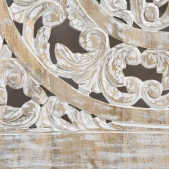 Made in Meubles Tête De Lit<Tête de lit en bois de manguier blanchi Lila