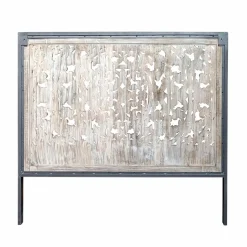 Made in Meubles Tête De Lit<Tête de lit en bois de manguier blanchi Lila