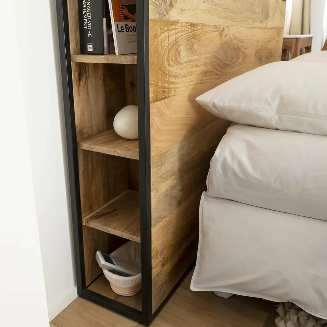 Made in Meubles Tête De Lit<Tête de lit en bois de manguier 160 cm Armelle