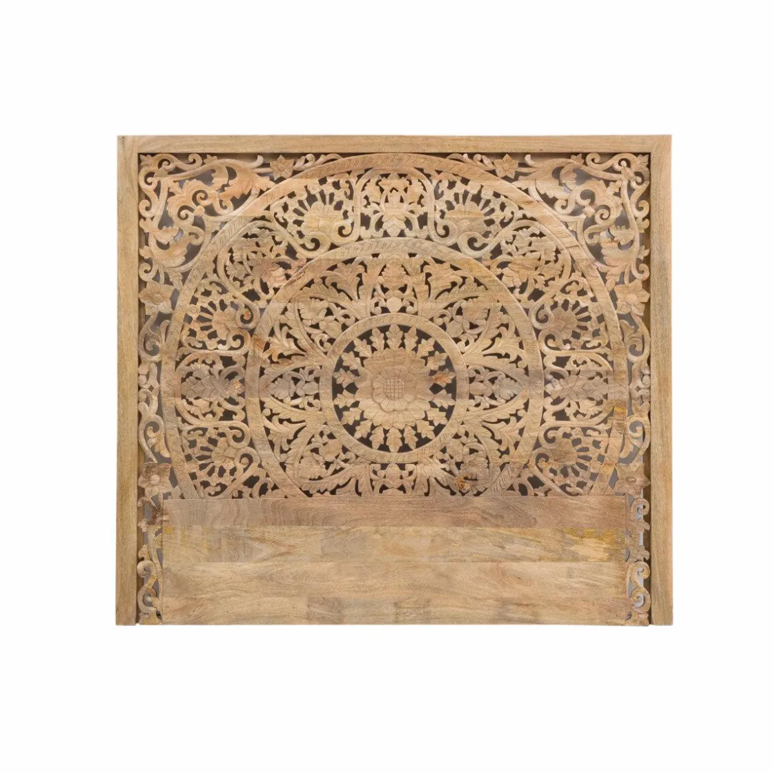 Made in Meubles Tête De Lit<Tête de lit en bois de manguier sculpté Vittoria