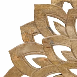 Made in Meubles Tête De Lit<Tête de lit lotus en bois de manguier sculpté 160 cm Valentina
