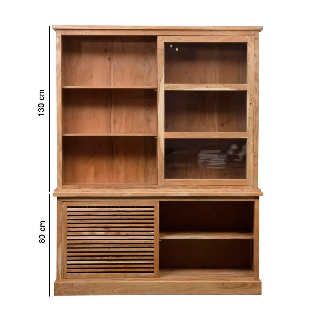 Made in Meubles Vaisselier<Vaisselier en bois d'acacia Salta