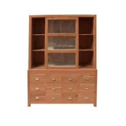 Made in Meubles Vaisselier<Vaisselier en bois d'acacia Magda