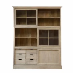 Made in Meubles Vaisselier<Vaisselier en bois de manguier Nina