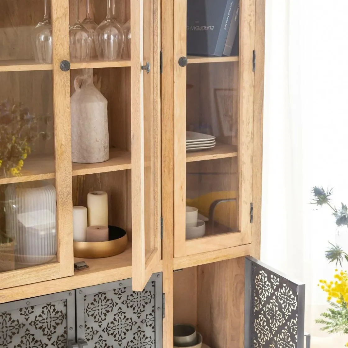 Made in Meubles Vaisselier<Vaisselier en bois de manguier Sahara