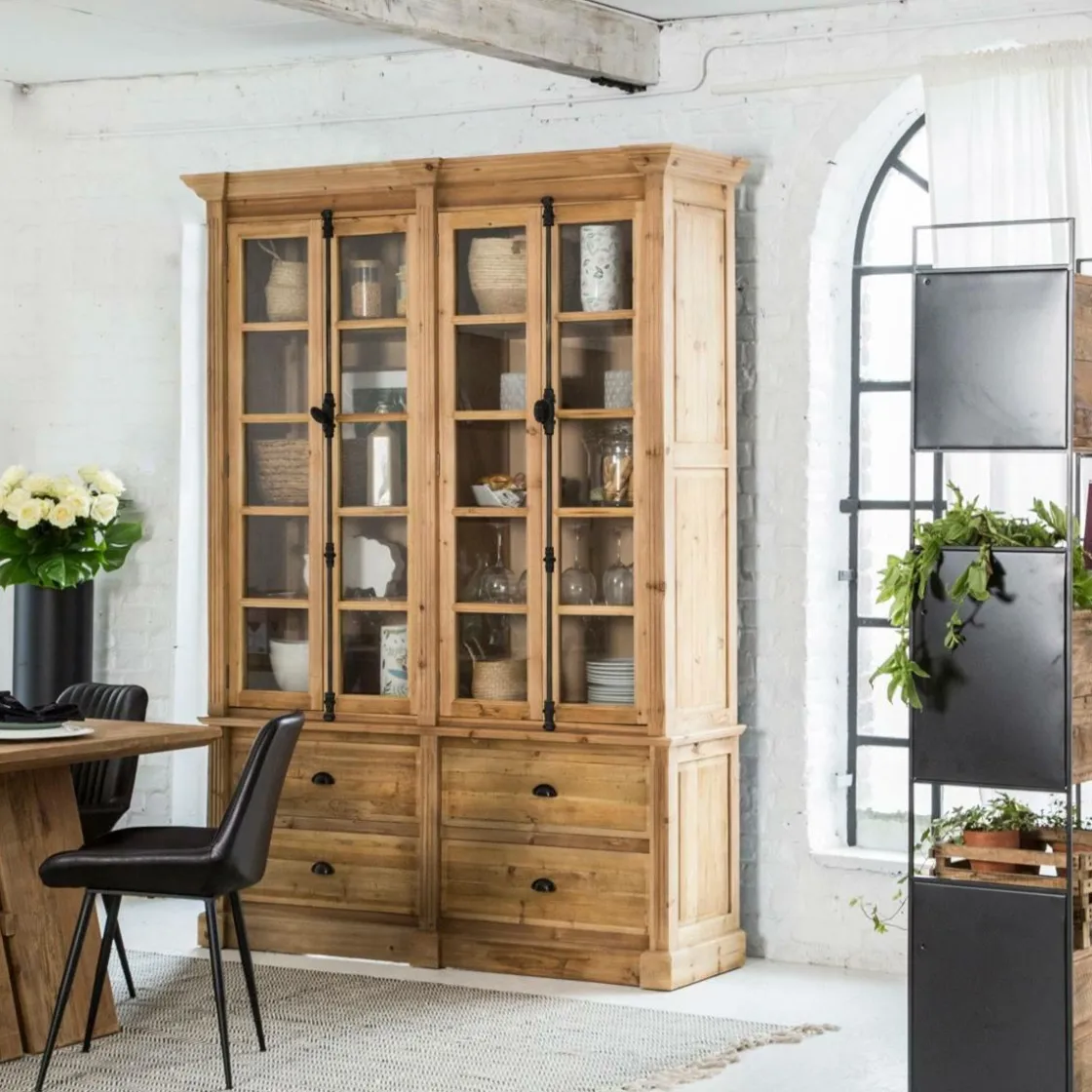 Made in Meubles Vaisselier<Vaisselier en bois recyclé Alba