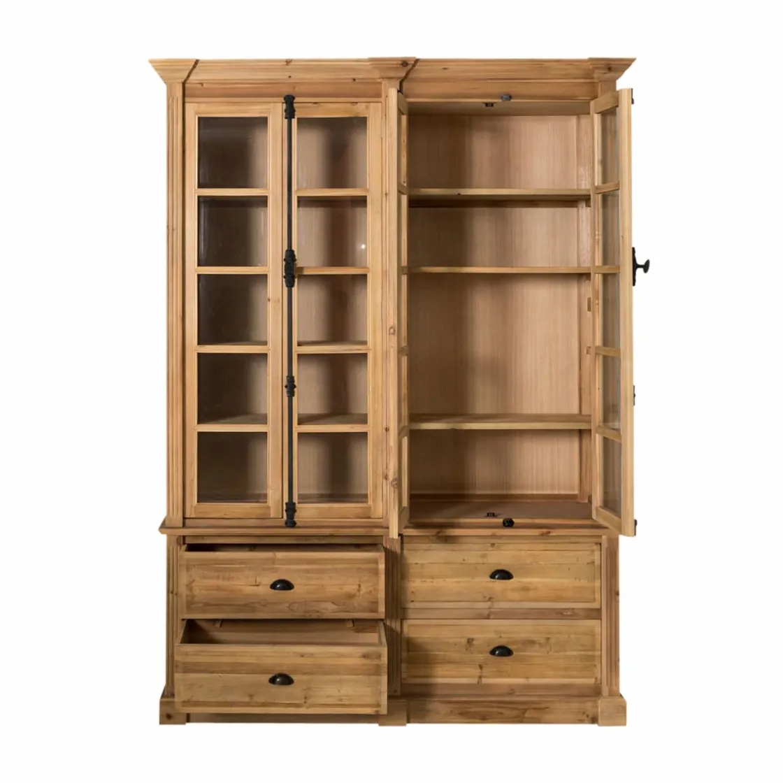 Made in Meubles Vaisselier<Vaisselier en bois recyclé Alba