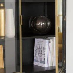 Made in Meubles Vaisselier<Vaisselier en laiton et métal Janelle