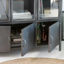 Made in Meubles Vaisselier<Vaisselier en métal Locker