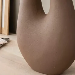 Made in Meubles Décoration<Vase marron 2 tiges en aluminium Tulipa