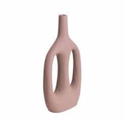 Made in Meubles Décoration<Vase soliflore rose en aluminium Pivoine