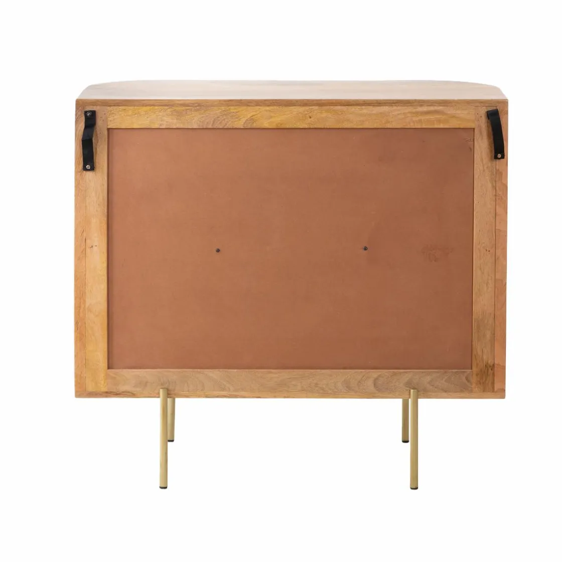 Made in Meubles Vitrine<Vitrine arrondie en bois de manguier Maria