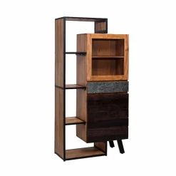 Made in Meubles Vitrine|Etagère<Vitrine en bois d'acacia Ernest