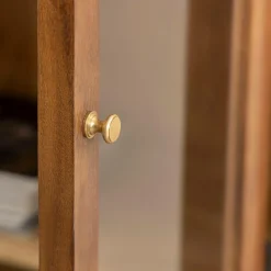 Made in Meubles Vitrine<Vitrine en bois d'acacia Néven