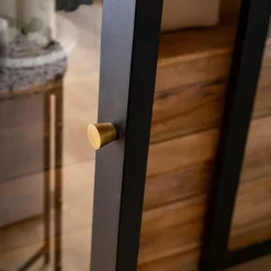 Made in Meubles Vitrine<Vitrine en bois de manguier Paulo