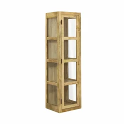 Made in Meubles Vitrine<Vitrine en bois de manguier Juliet