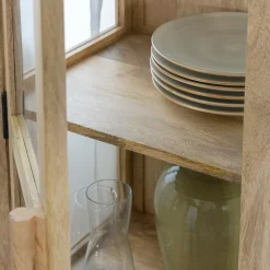 Made in Meubles Vitrine<Vitrine en bois de manguier Juliet