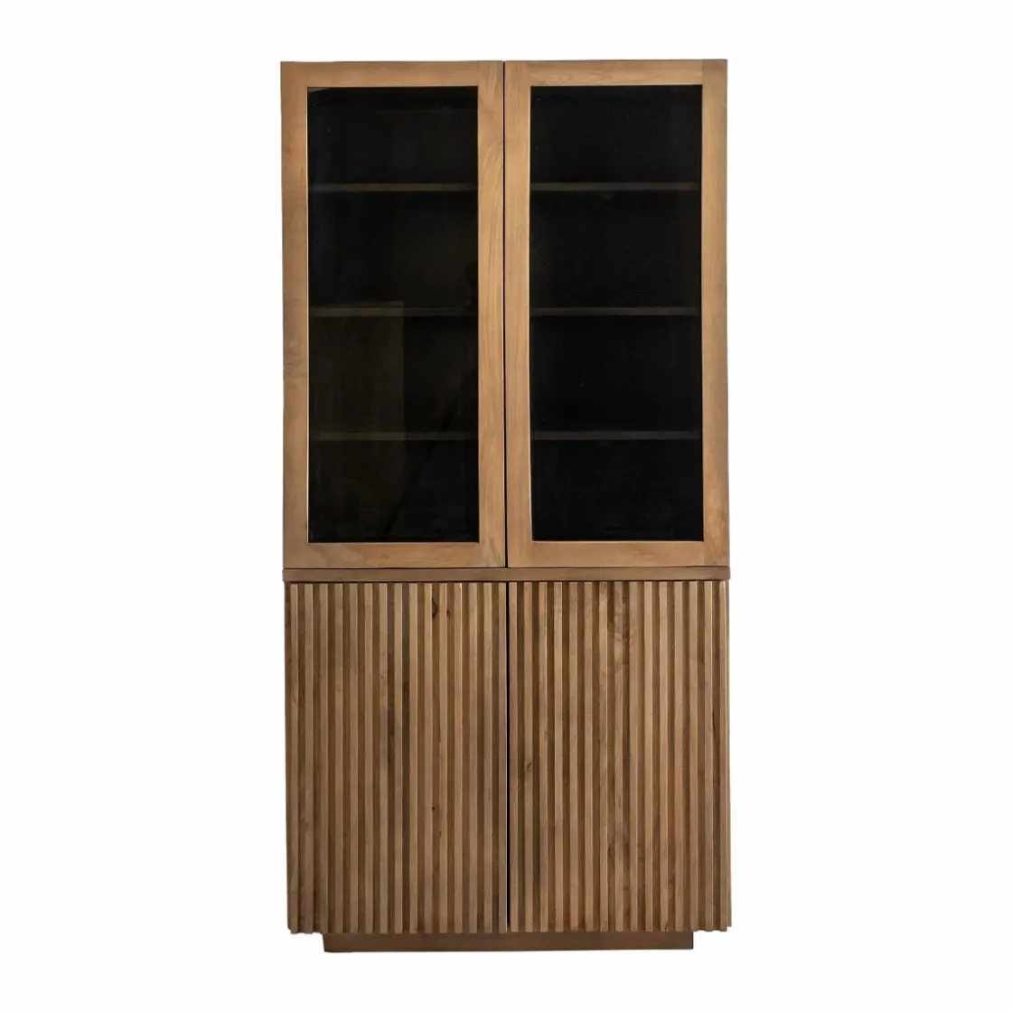 Made in Meubles Vitrine<Vitrine en bois de manguier Betty