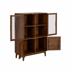 Made in Meubles Vitrine|Meuble De Rangement<Vitrine en bois de manguier Remick