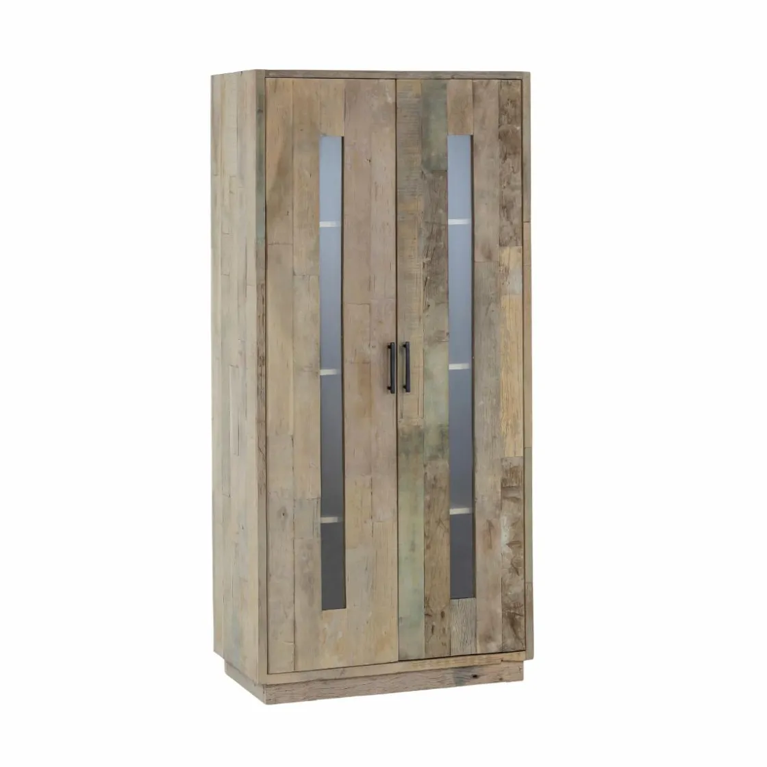 Made in Meubles Vitrine<Vitrine en bois recyclé Damian