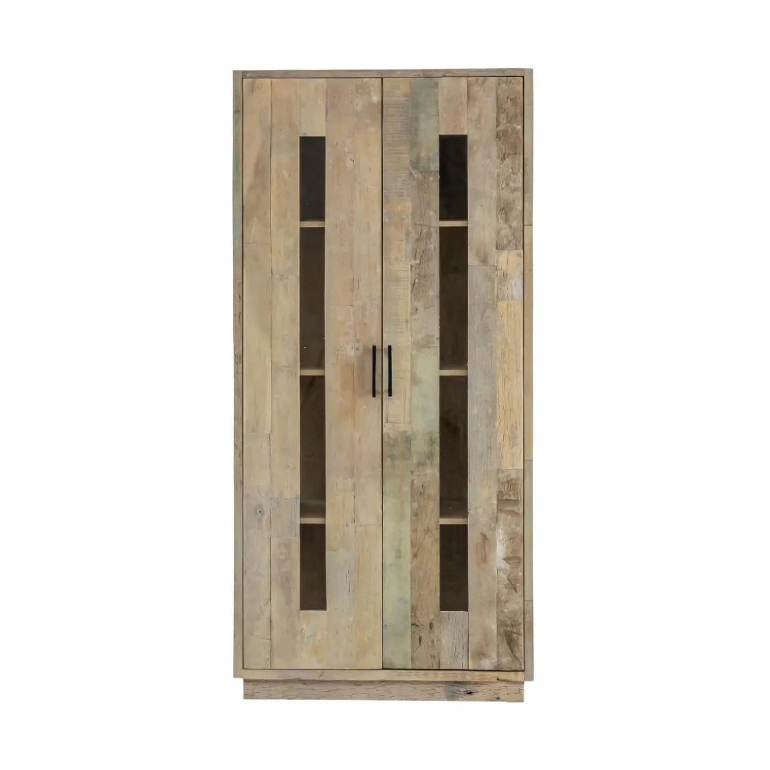 Made in Meubles Vitrine<Vitrine en bois recyclé Damian