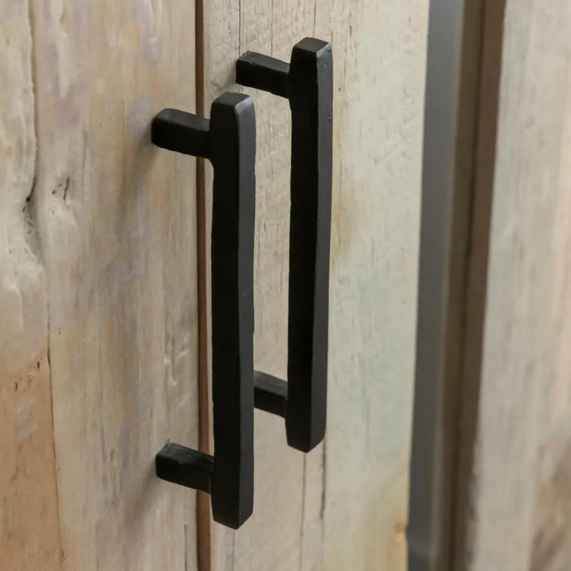 Made in Meubles Vitrine<Vitrine en bois recyclé Damian