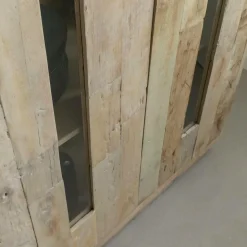 Made in Meubles Vitrine<Vitrine en bois recyclé Damian