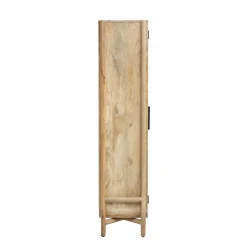 Made in Meubles Vitrine<Vitrine haute en bois de manguier Nova